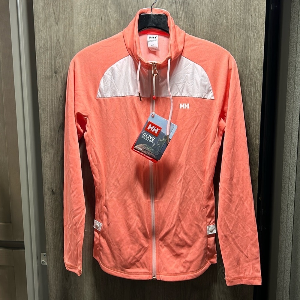 Helly Hansen Coral and White Women's Jacket